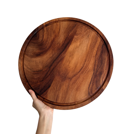 Tabla Parota Circular 45 cm diámetro