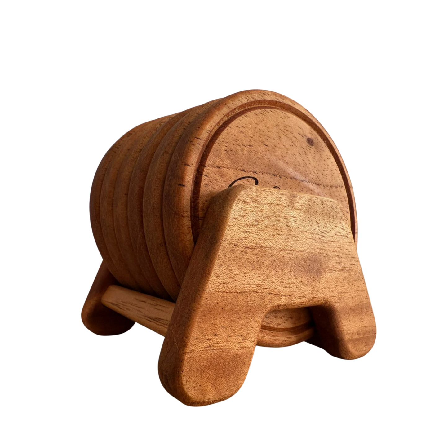 Porta Vasos + Base de Cedro