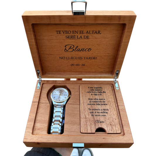 Estuche para Reloj de Compromiso